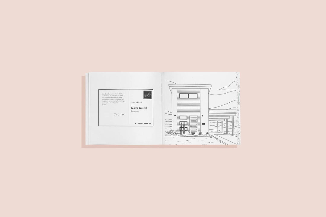 Coolest Homes Ever (Mini Coloring Book)