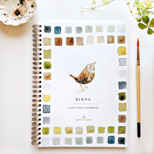 Watercolor Workbook Birds