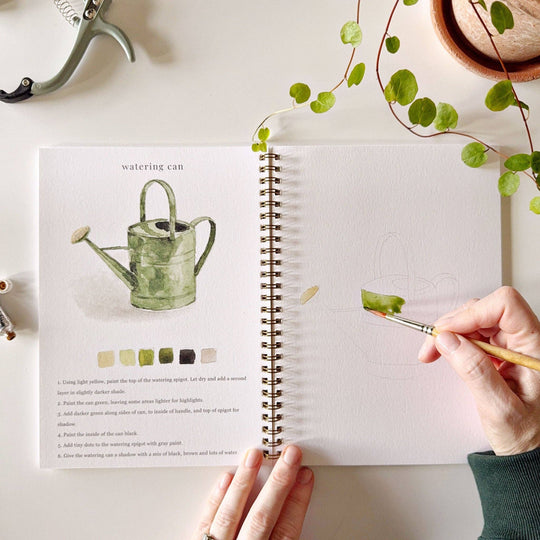 Watercolor Workbook Garden
