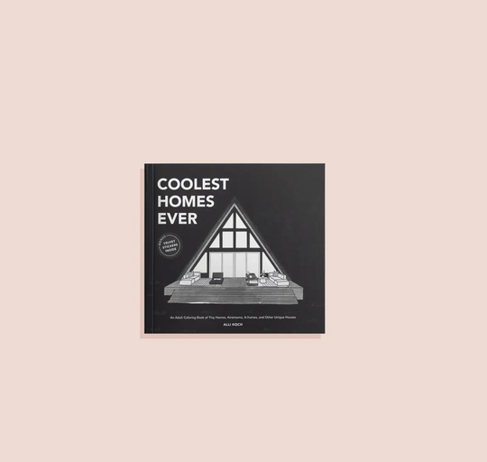 Coolest Homes Ever (Mini Coloring Book)