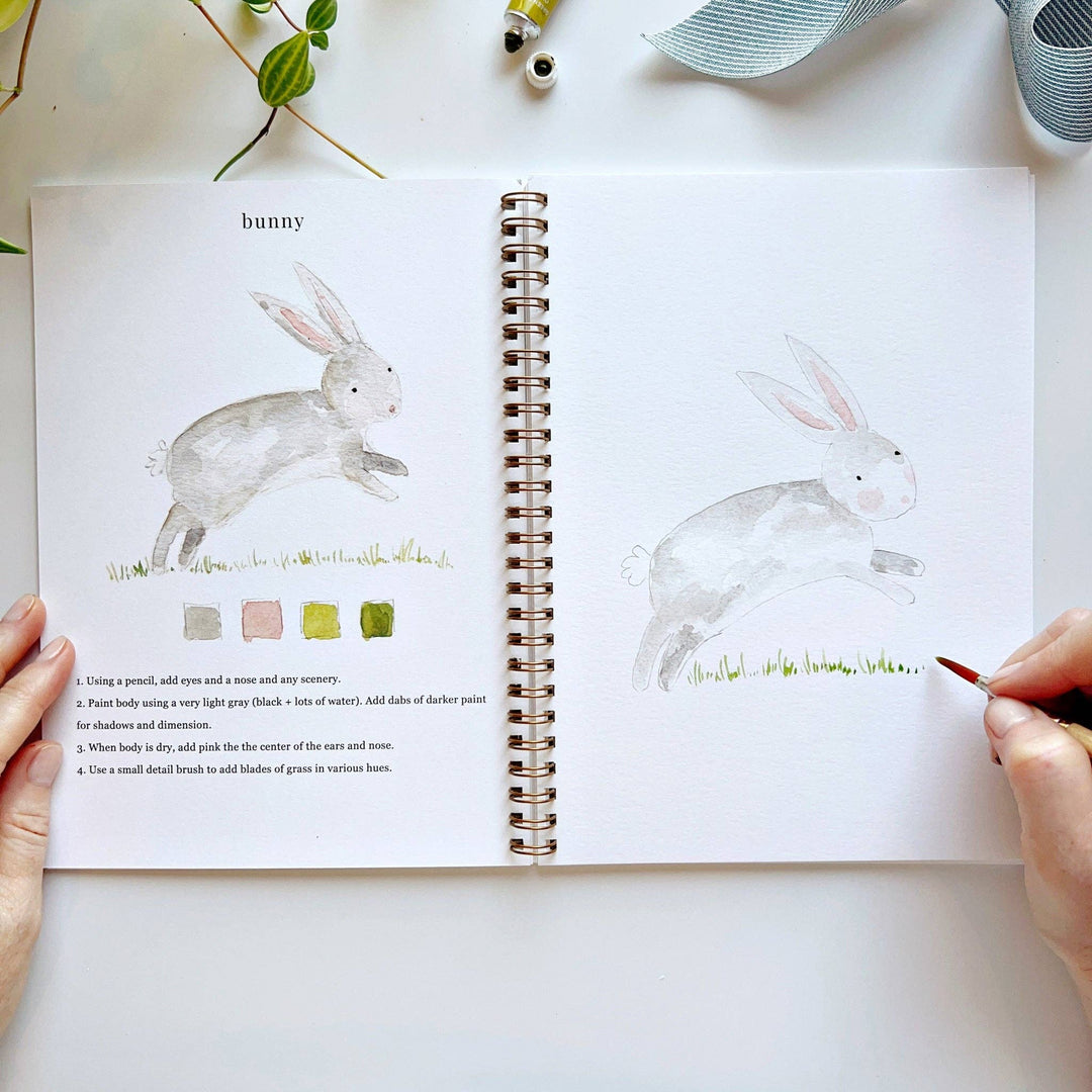 Watercolor Workbook Animals