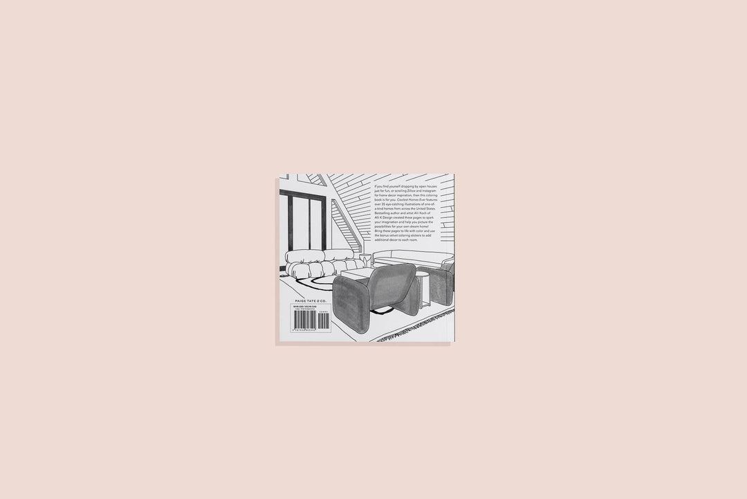 Coolest Homes Ever (Mini Coloring Book)