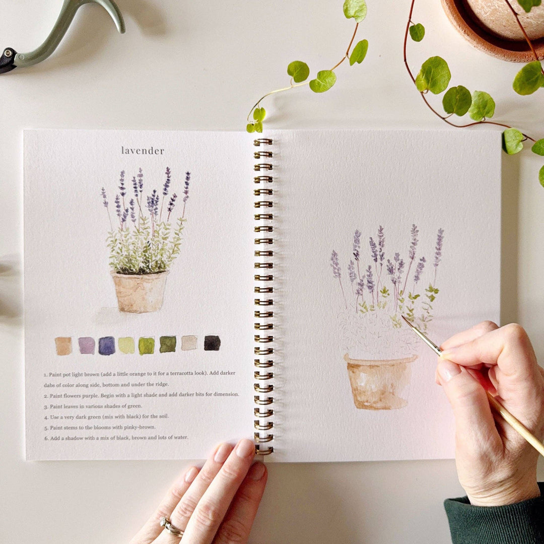 Watercolor Workbook Garden