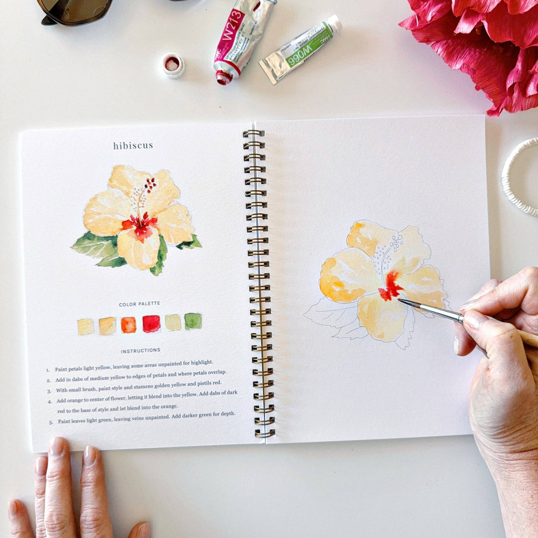 Watercolor Workbook Tropical