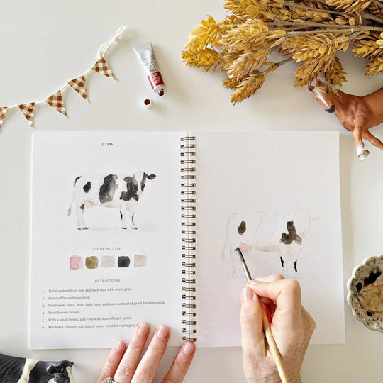 Watercolor Workbook Farm