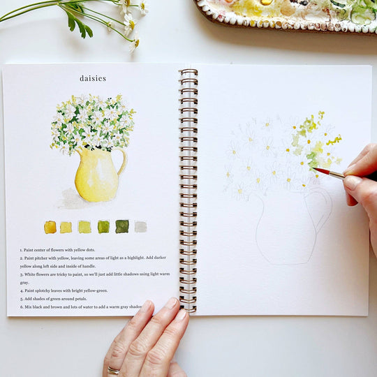 Watercolor Workbook Flowers