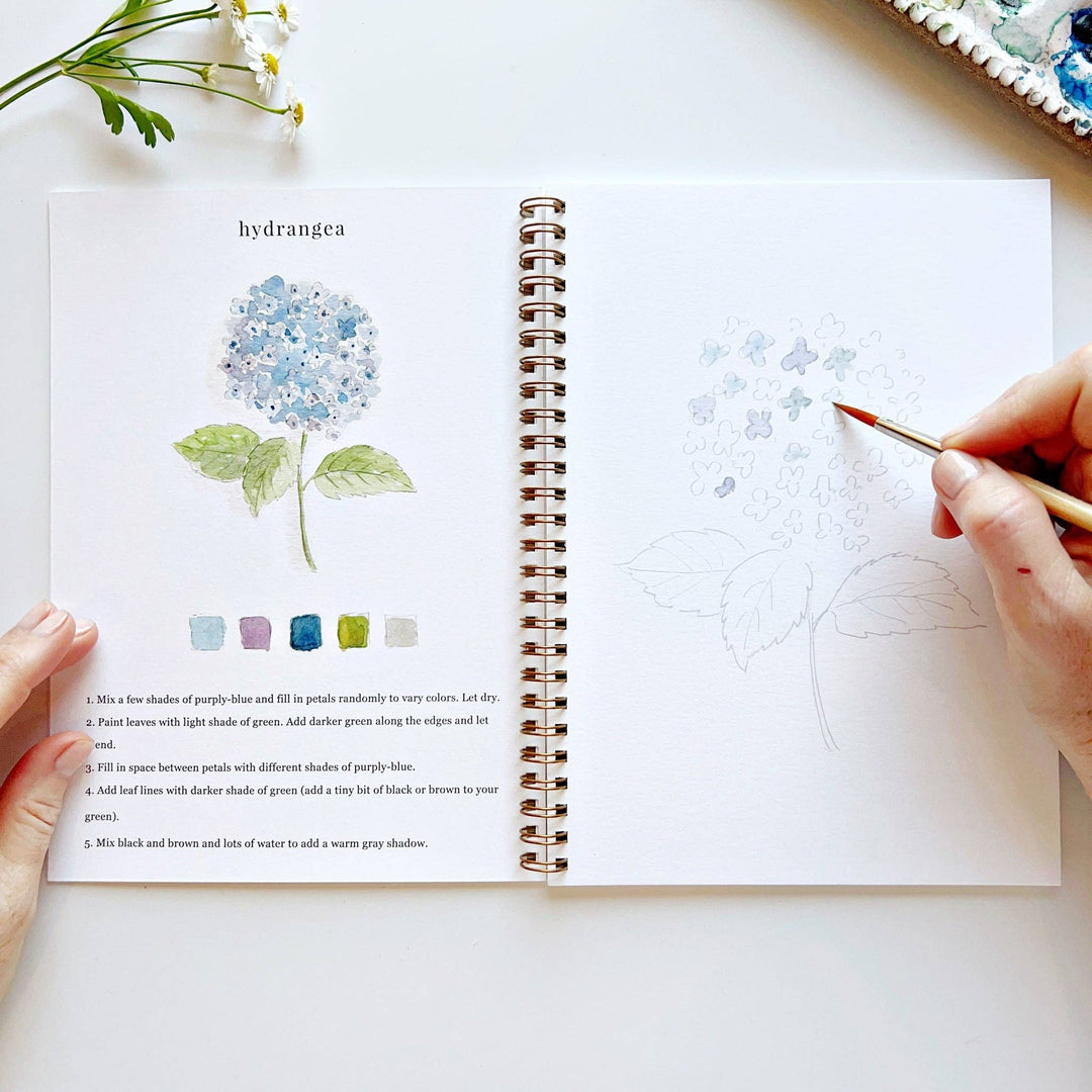 Watercolor Workbook Flowers