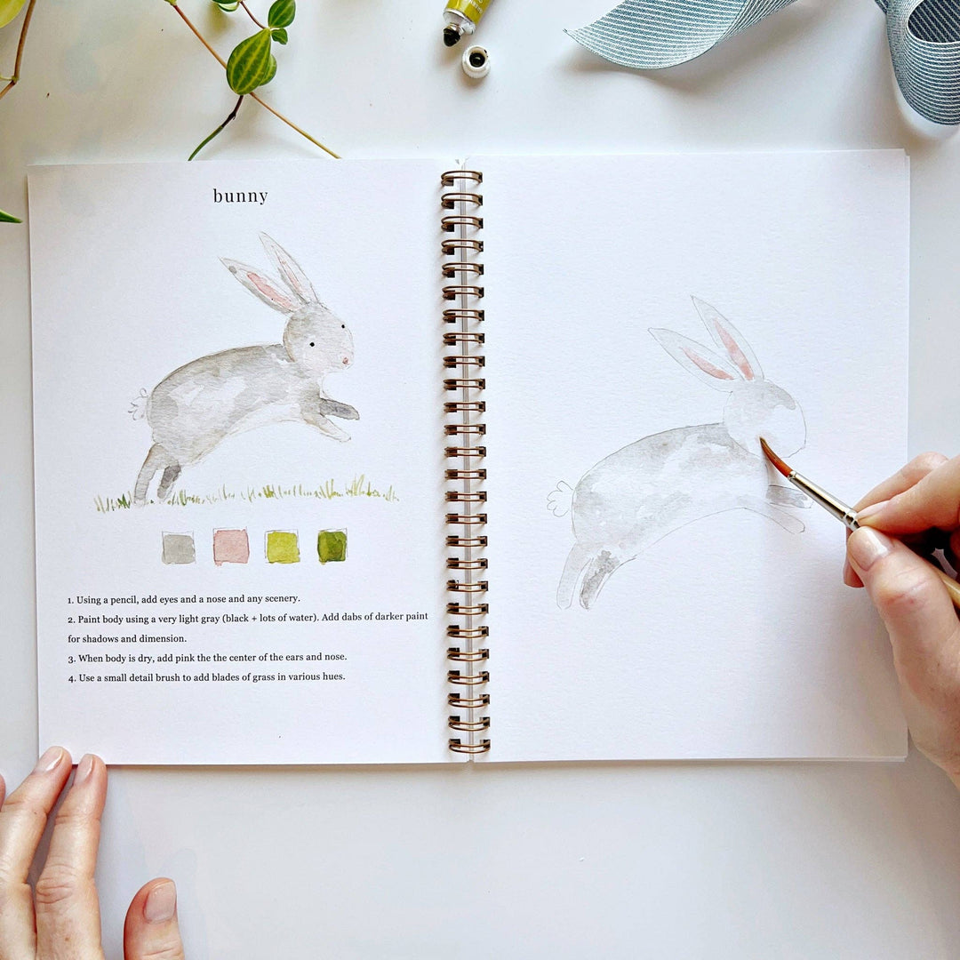 Watercolor Workbook Animals