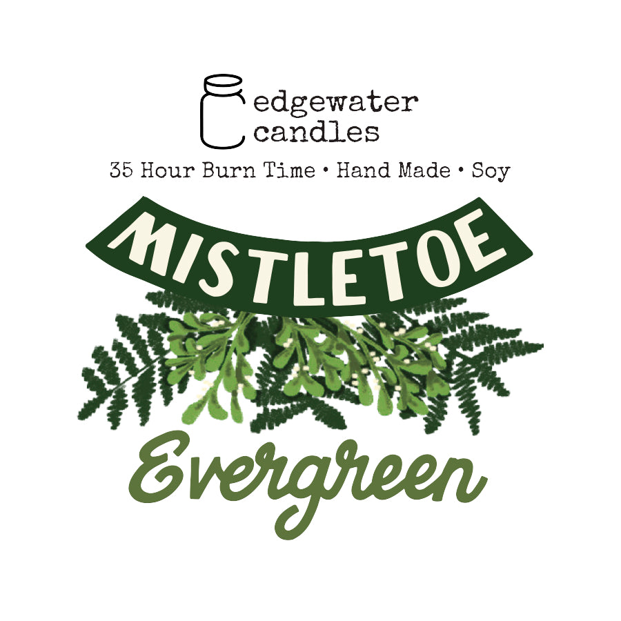 Travel Tin - Mistletoe Evergreen