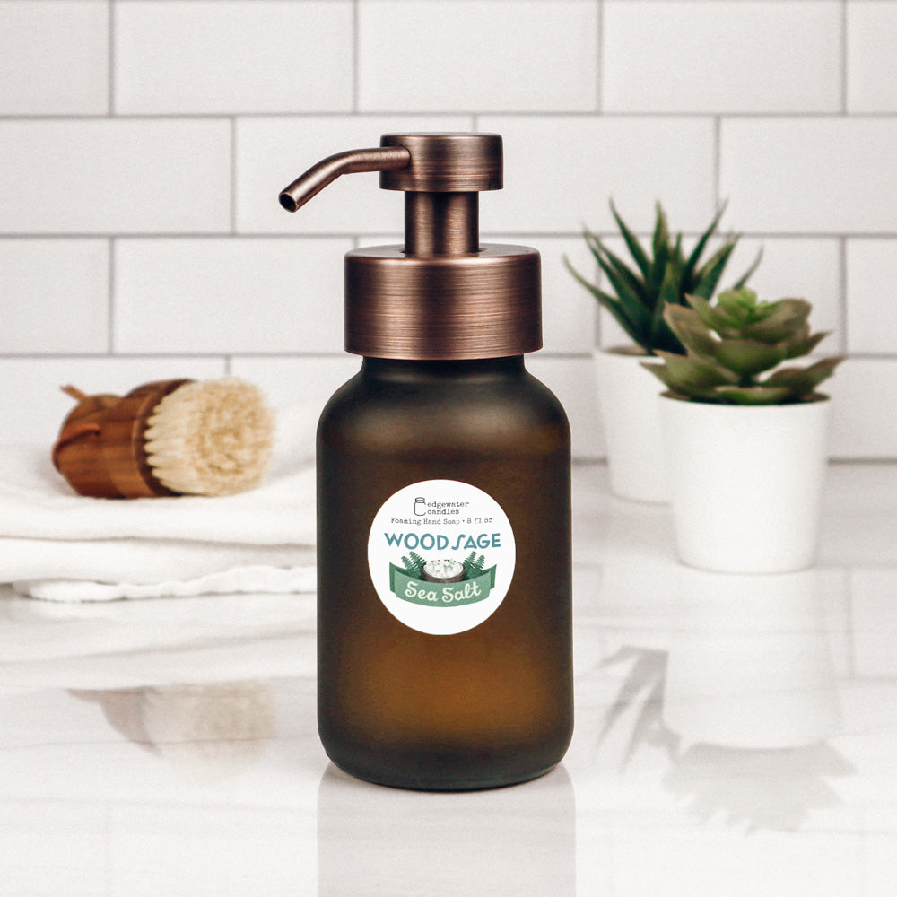 Foaming Hand Soap - Wood Sage Sea Salt